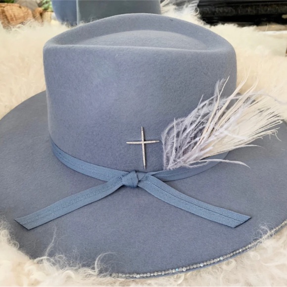 Custom Made Wide Brim Felt Hat - Picture 1 of 4